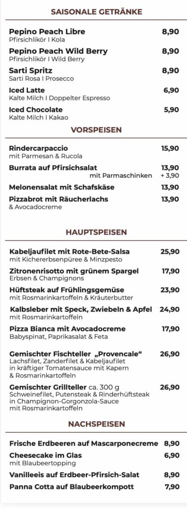 Empfehlungskarte